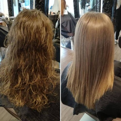 dauerhafte Haarglättung 1