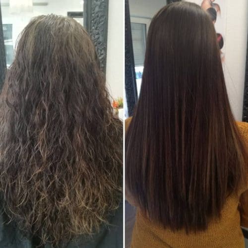 dauerhafte Haarglättung 2